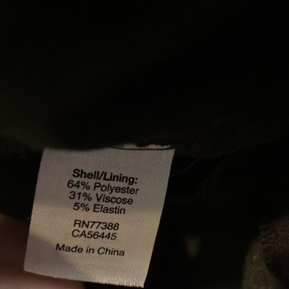 J Crew Factory gray stretch trousers - Picture 6 of 9